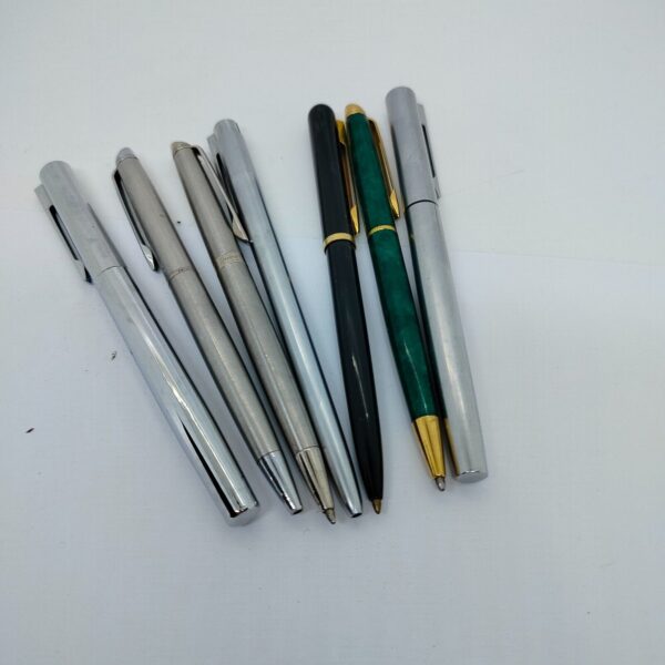 Bargain Vintage Lot of 7 Waterman Fountain and Ballpoint Pen / Made in France - Image 12