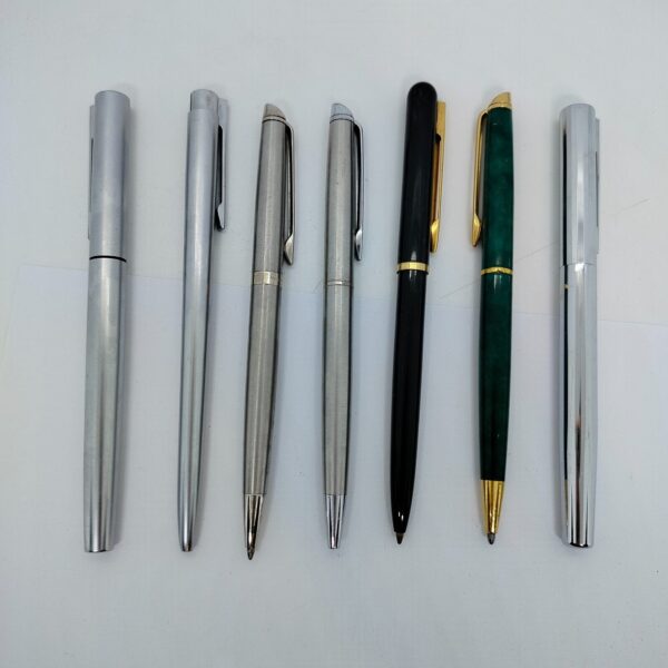 Bargain Vintage Lot of 7 Waterman Fountain and Ballpoint Pen / Made in France - Image 6