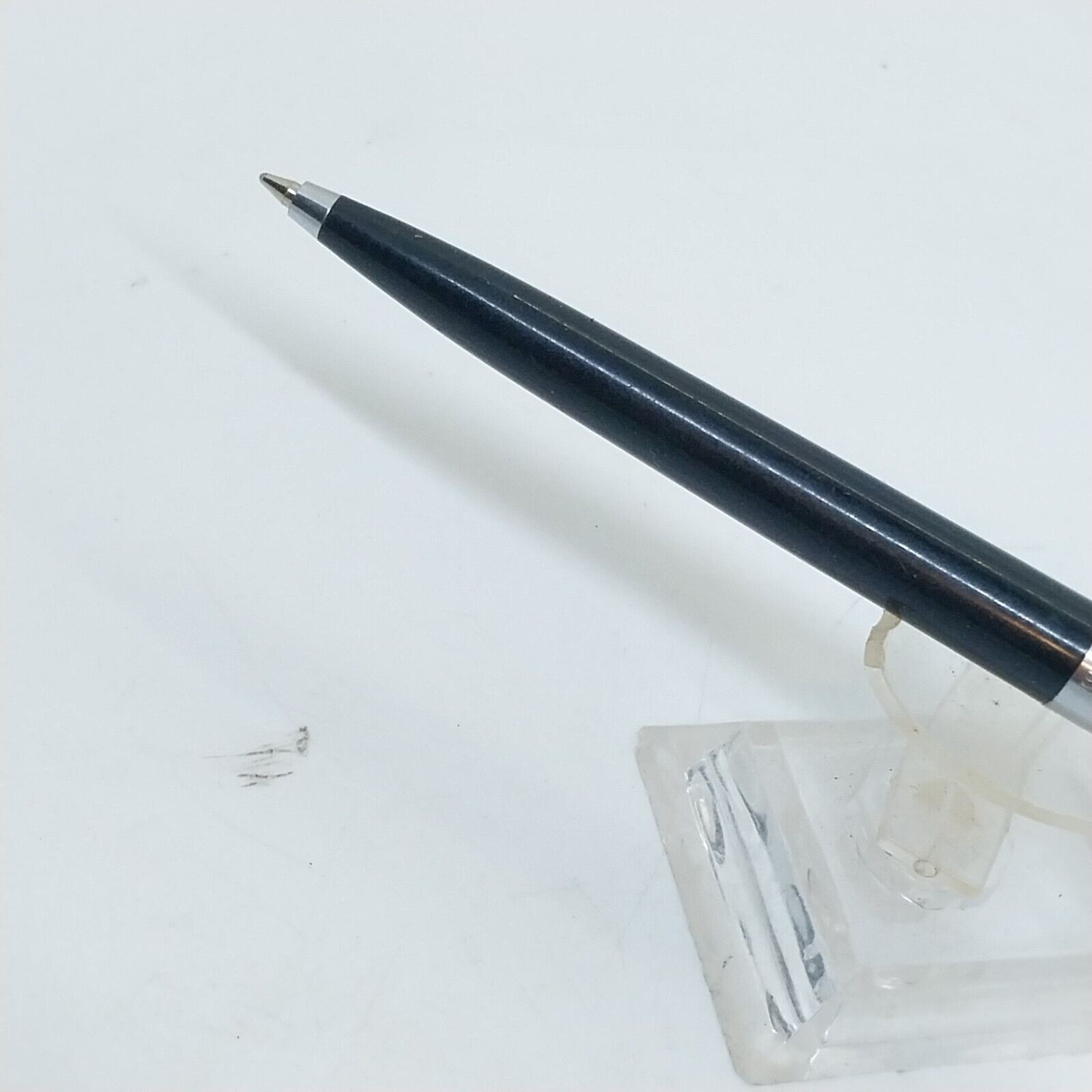 Vintage Black Color Wilson (Jotter style)Ballpoint Pen ,USA ,Brass Thread #11828 - Image 4