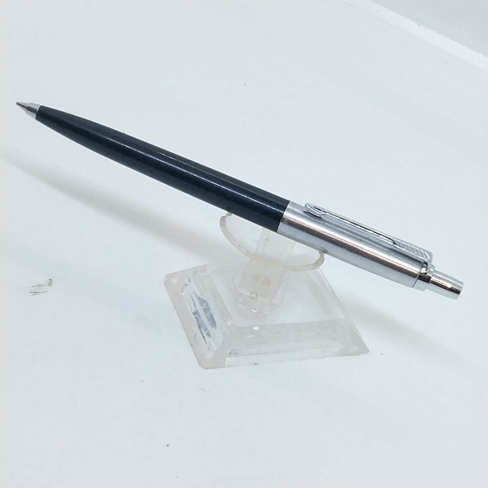 Vintage Black Color Wilson (Jotter style)Ballpoint Pen ,USA ,Brass Thread #11828