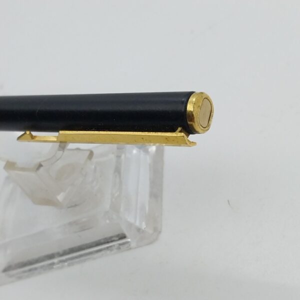 Vintage Black Laquer Parker Arrow Ballpoint Pen, France PL=1987 #11556 - Image 4