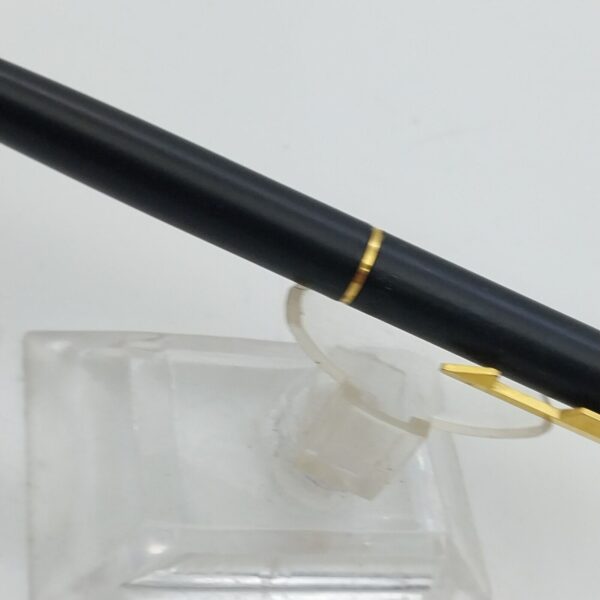 Vintage Black Laquer Parker Arrow Ballpoint Pen, France PL=1987 #11556 - Image 6