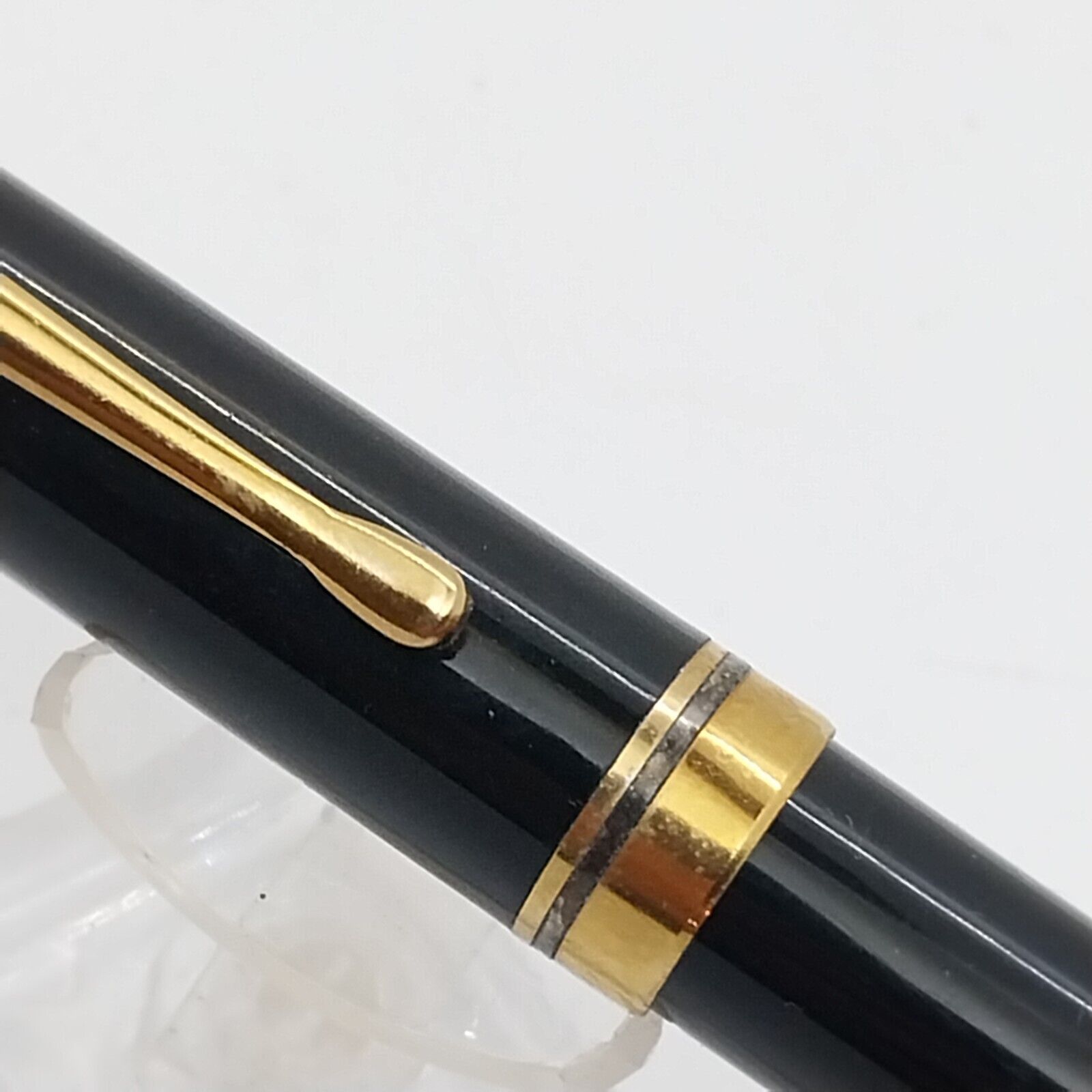⁦قلم حبر صيني عتيق، لون أسود بلاستيكي، رأس قلم ذهبي رقم 11380⁩ - الصورة ⁦13⁩