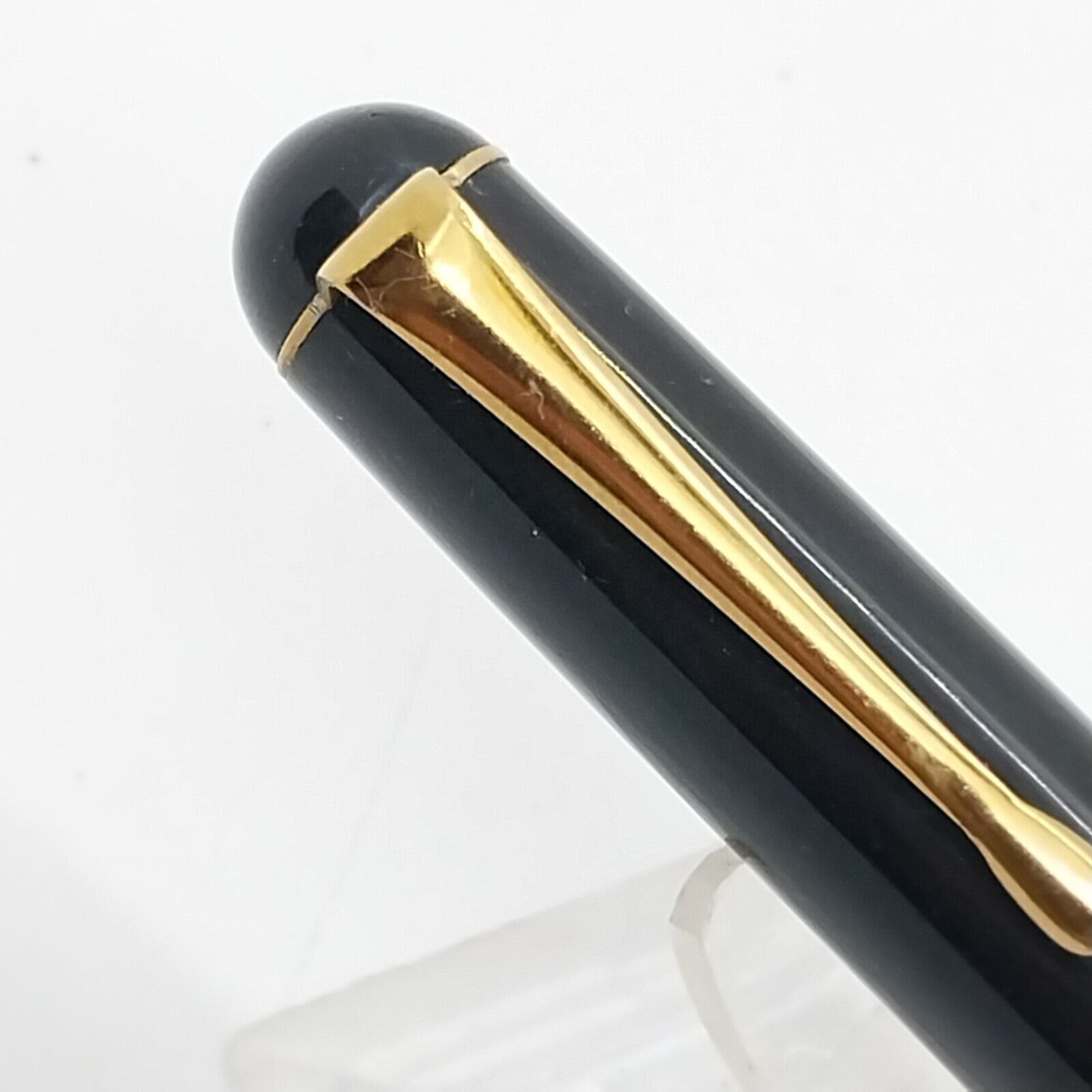 ⁦قلم حبر صيني عتيق، لون أسود بلاستيكي، رأس قلم ذهبي رقم 11380⁩ - الصورة ⁦14⁩