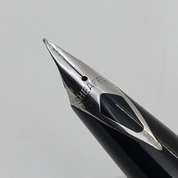 ⁦قلم حبر جاف Sheaffer Imperial 440 أسود نعناعي عتيق، رأس F، الولايات المتحدة الأمريكية رقم 11390⁩ - الصورة ⁦3⁩