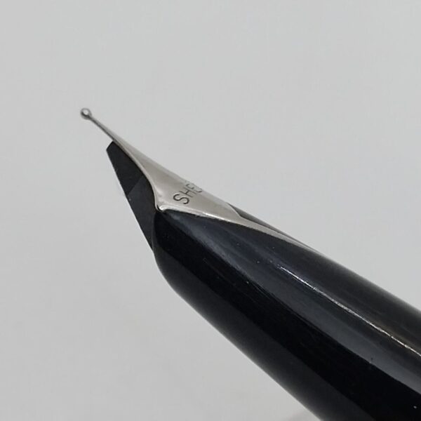 ⁦قلم حبر جاف Sheaffer Imperial 440 أسود نعناعي عتيق، رأس F، الولايات المتحدة الأمريكية رقم 11391⁩ - الصورة ⁦4⁩