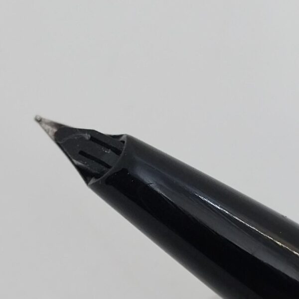 ⁦قلم حبر جاف Sheaffer Imperial 440 أسود نعناعي عتيق، رأس F، الولايات المتحدة الأمريكية رقم 11391⁩ - الصورة ⁦5⁩