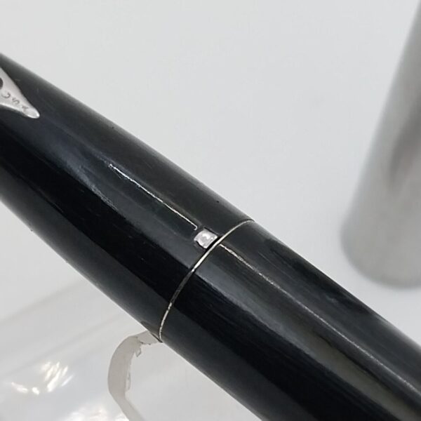 ⁦قلم حبر جاف Sheaffer Imperial 440 أسود نعناعي عتيق، رأس F، الولايات المتحدة الأمريكية رقم 11391⁩ - الصورة ⁦8⁩