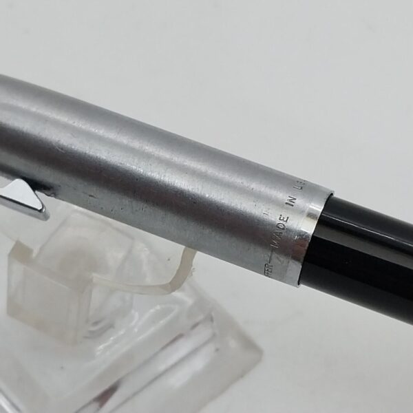 ⁦قلم حبر جاف Sheaffer Imperial 440 أسود نعناعي عتيق، رأس F، الولايات المتحدة الأمريكية رقم 11402⁩ - الصورة ⁦15⁩