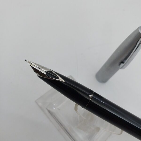 ⁦قلم حبر جاف Sheaffer Imperial 440 أسود نعناعي عتيق، رأس F، الولايات المتحدة الأمريكية رقم 11402⁩ - الصورة ⁦2⁩