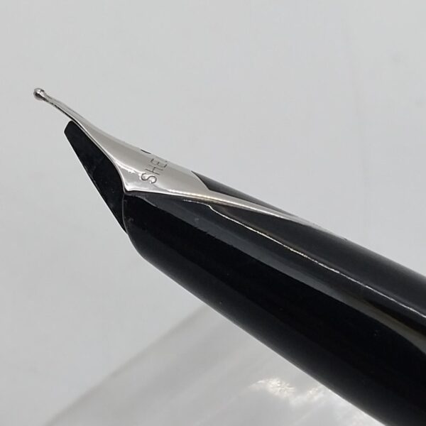 ⁦قلم حبر جاف Sheaffer Imperial 440 أسود نعناعي عتيق، رأس F، الولايات المتحدة الأمريكية رقم 11402⁩ - الصورة ⁦5⁩