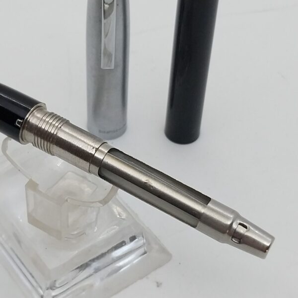 ⁦قلم حبر جاف Sheaffer Imperial 440 أسود نعناعي عتيق، رأس F، الولايات المتحدة الأمريكية رقم 11403⁩ - الصورة ⁦10⁩