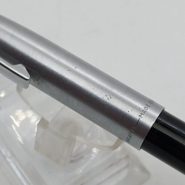 ⁦قلم حبر جاف Sheaffer Imperial 440 أسود نعناعي عتيق، رأس F، الولايات المتحدة الأمريكية رقم 11403⁩ - الصورة ⁦14⁩
