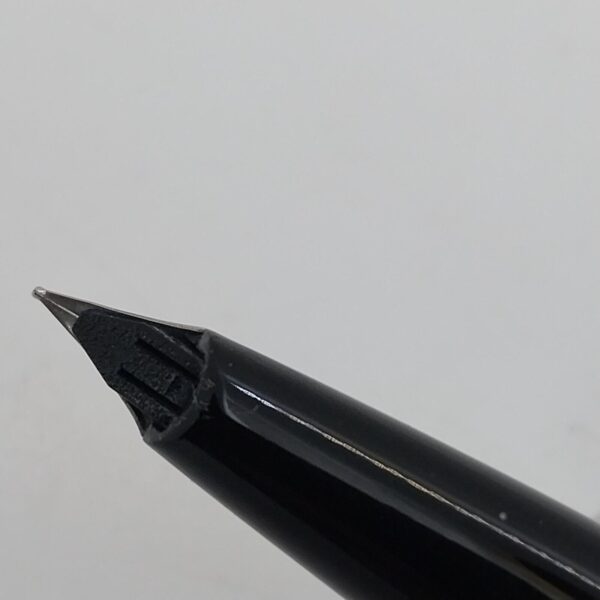 ⁦قلم حبر جاف Sheaffer Imperial 440 أسود نعناعي عتيق، رأس F، الولايات المتحدة الأمريكية رقم 11403⁩ - الصورة ⁦6⁩