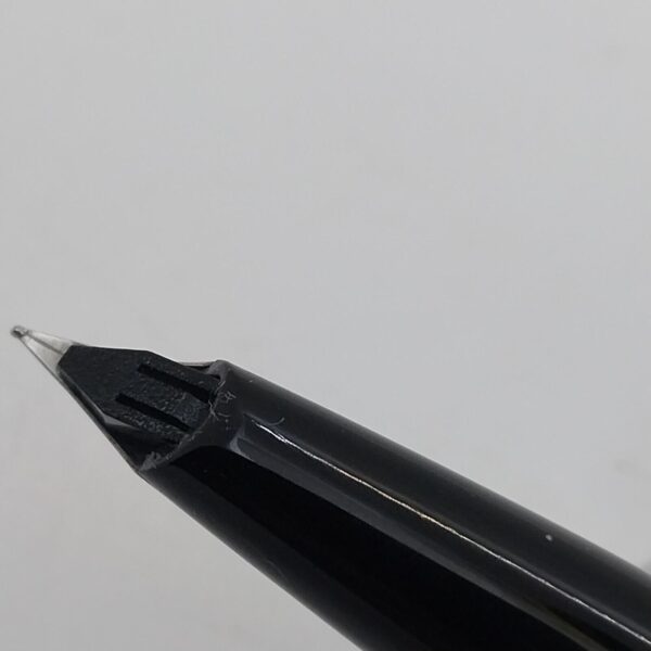 ⁦قلم حبر جاف Sheaffer Imperial 440 أسود نعناعي عتيق، رأس F، الولايات المتحدة الأمريكية رقم 11403⁩ - الصورة ⁦7⁩