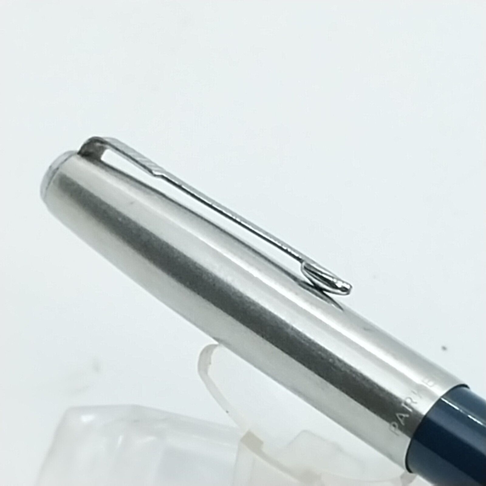 ⁦قلم حبر جاف باركر 21 من فينتاج مينت، رأس F، لون أزرق داكن، رقم الولايات المتحدة الأمريكية 11528⁩ - الصورة ⁦12⁩