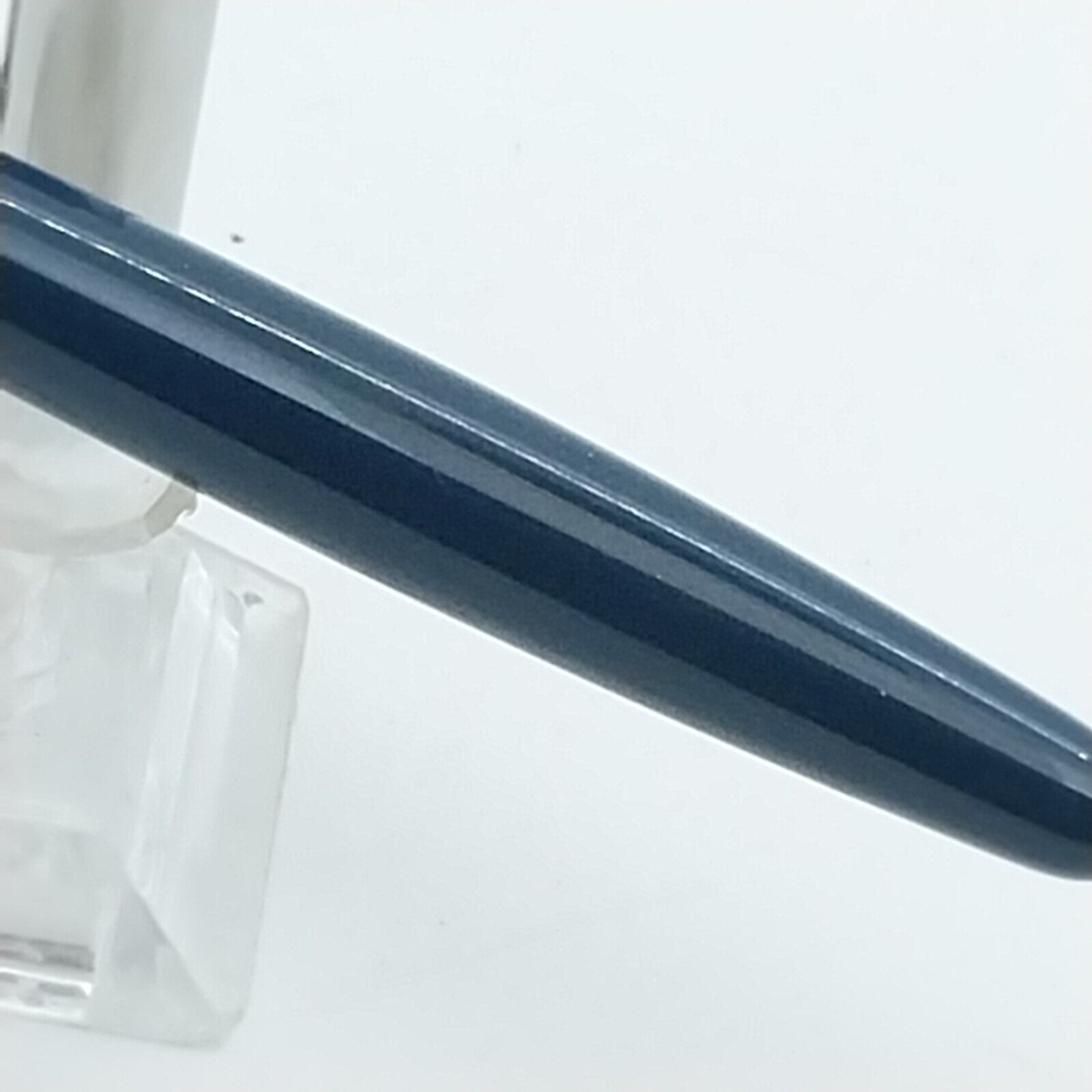 ⁦قلم حبر جاف باركر 21 من فينتاج مينت، رأس F، لون أزرق داكن، رقم الولايات المتحدة الأمريكية 11528⁩ - الصورة ⁦9⁩