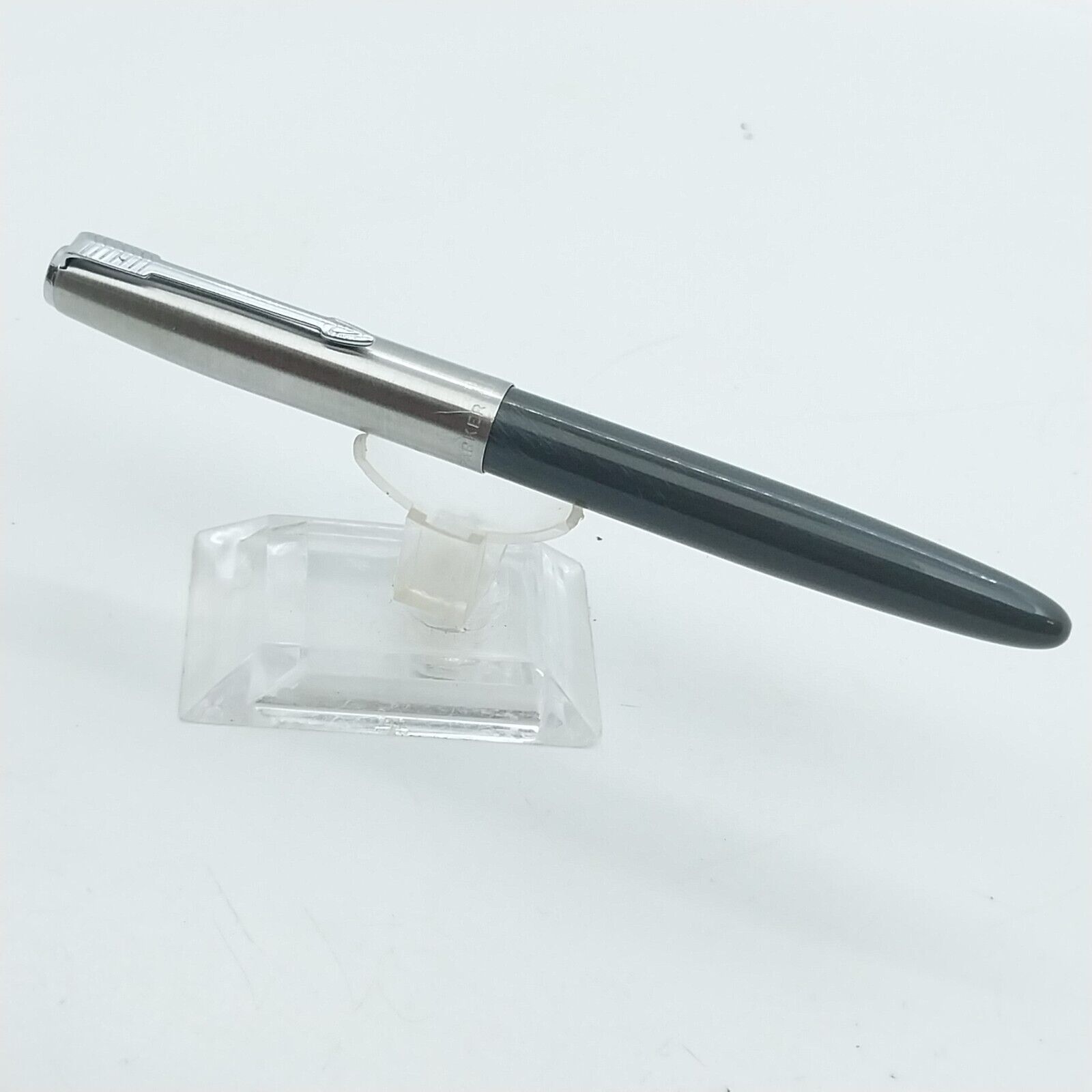 ⁦قلم حبر جاف باركر 21 من فينتاج مينت، رأس F، لون رمادي، رقم الولايات المتحدة الأمريكية 11529⁩ - الصورة ⁦14⁩