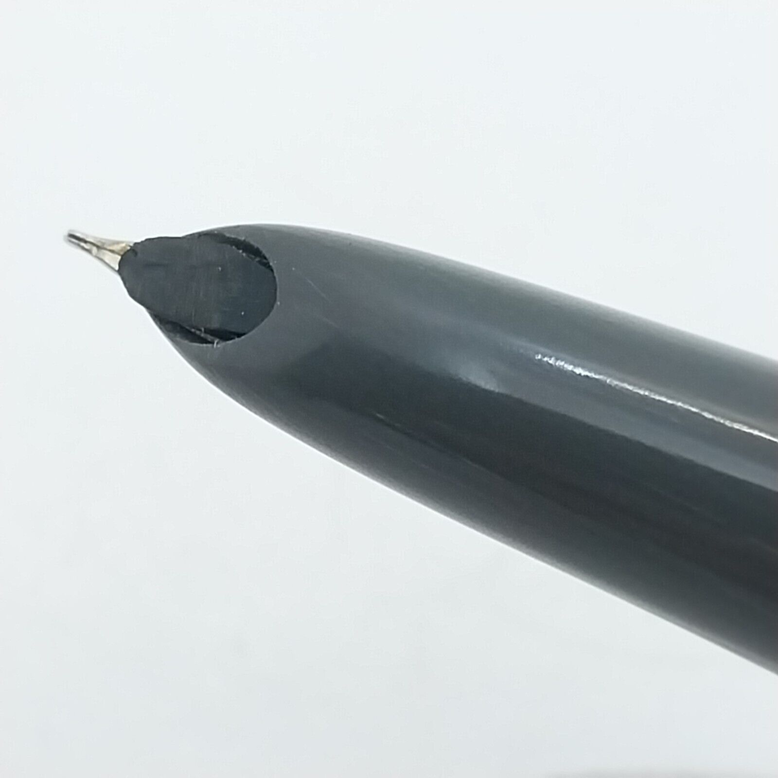 ⁦قلم حبر جاف باركر 21 من فينتاج مينت، رأس F، لون رمادي، رقم الولايات المتحدة الأمريكية 11529⁩ - الصورة ⁦6⁩