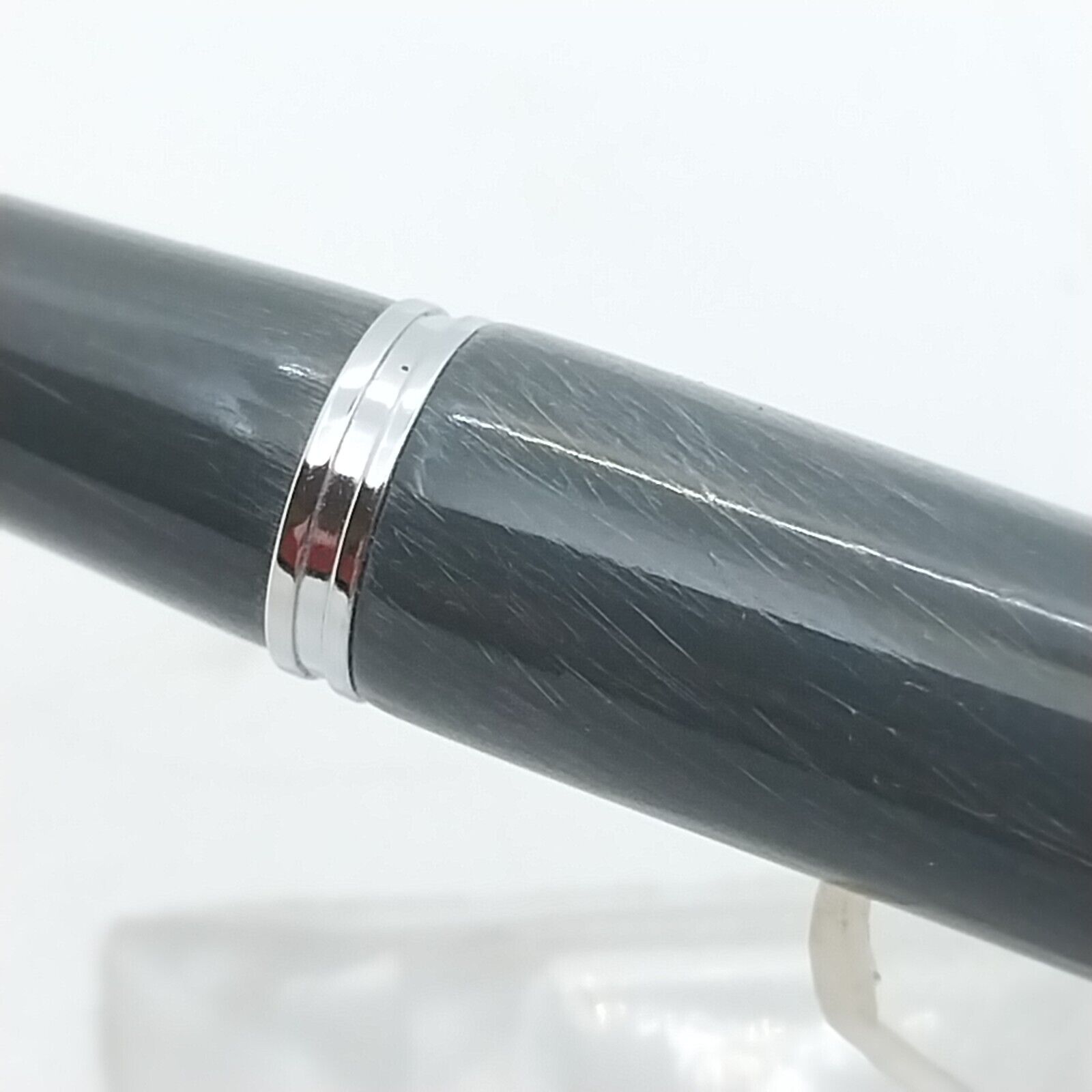 ⁦قلم حبر جاف باركر 21 من فينتاج مينت، رأس F، لون رمادي، رقم الولايات المتحدة الأمريكية 11529⁩ - الصورة ⁦8⁩