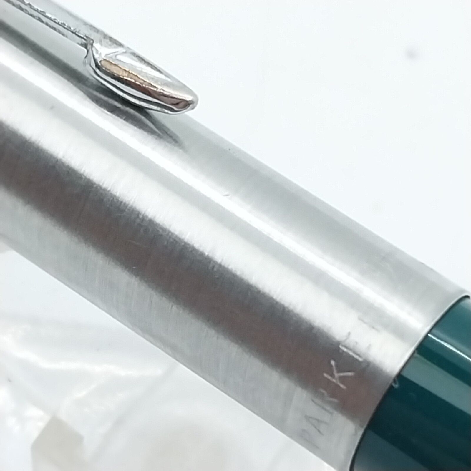 Vintage Mint Parker 21 Fountain Pen, XF nib ,Green color,USA #11527 - Image 14