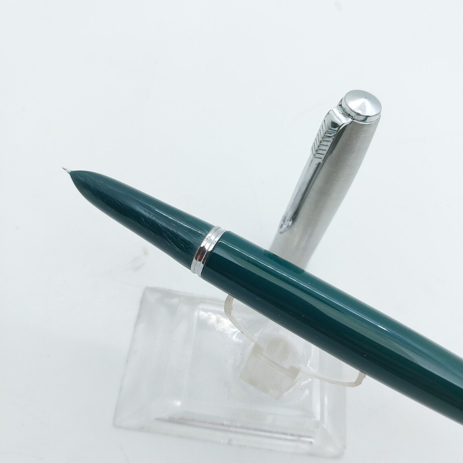 Vintage Mint Parker 21 Fountain Pen, XF nib ,Green color,USA #11527 - Image 2