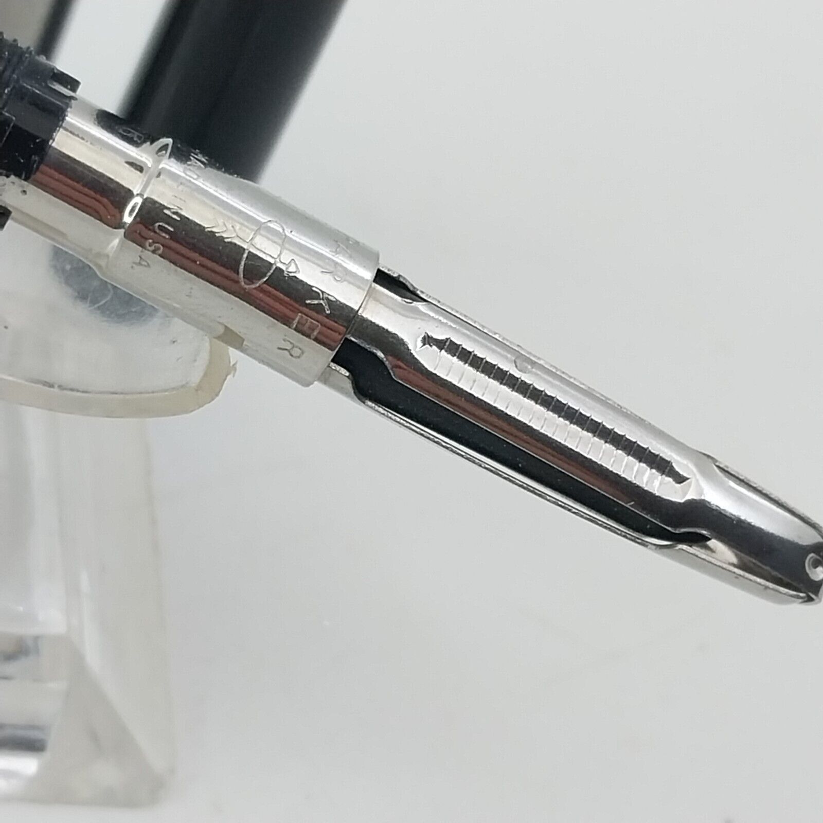 ⁦قلم حبر جاف باركر 45 من فينتاج مينت، الولايات المتحدة الأمريكية، رأس F، لون أسود، رقم 11496⁩ - الصورة ⁦10⁩