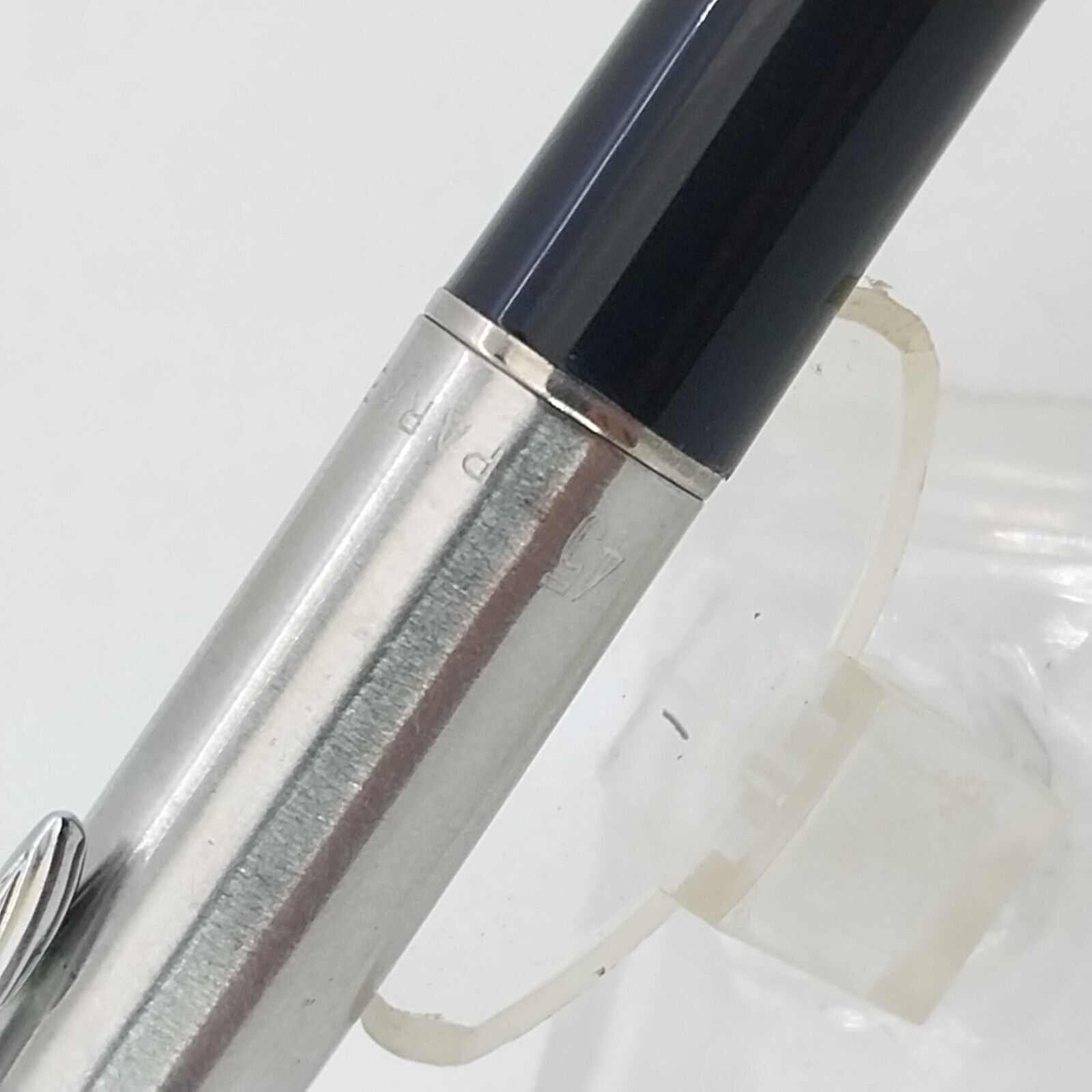 ⁦قلم حبر جاف باركر 45 من فينتاج مينت، الولايات المتحدة الأمريكية، رأس F، لون أسود، رقم 11496⁩ - الصورة ⁦12⁩