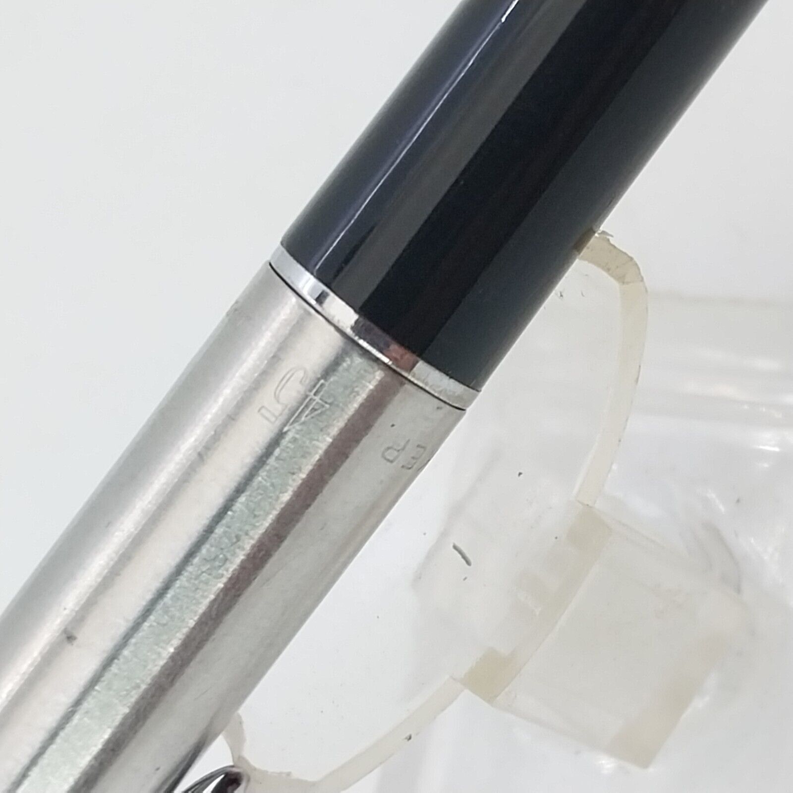 ⁦قلم حبر جاف باركر 45 من فينتاج مينت، الولايات المتحدة الأمريكية، رأس F، لون أسود، رقم 11496⁩ - الصورة ⁦13⁩