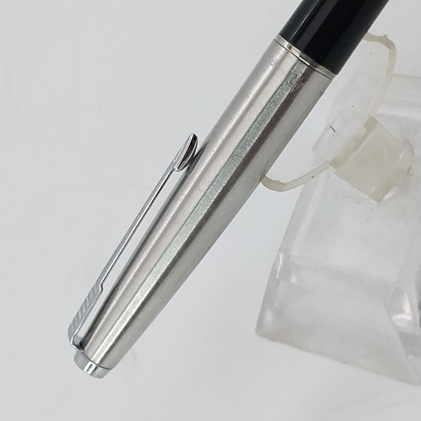 ⁦قلم حبر جاف باركر 45 من فينتاج مينت، الولايات المتحدة الأمريكية، رأس F، لون أسود، رقم 11496⁩ - الصورة ⁦17⁩