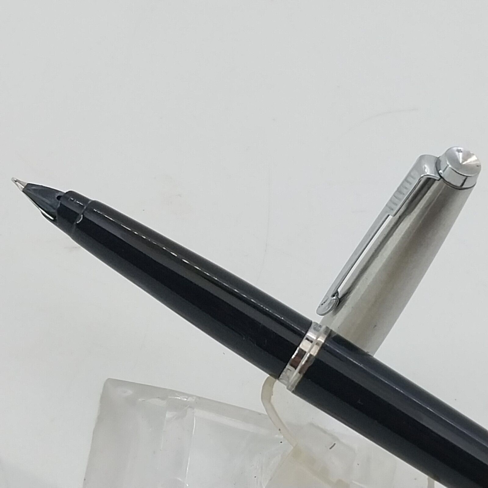 ⁦قلم حبر جاف باركر 45 من فينتاج مينت، الولايات المتحدة الأمريكية، رأس F، لون أسود، رقم 11496⁩ - الصورة ⁦7⁩