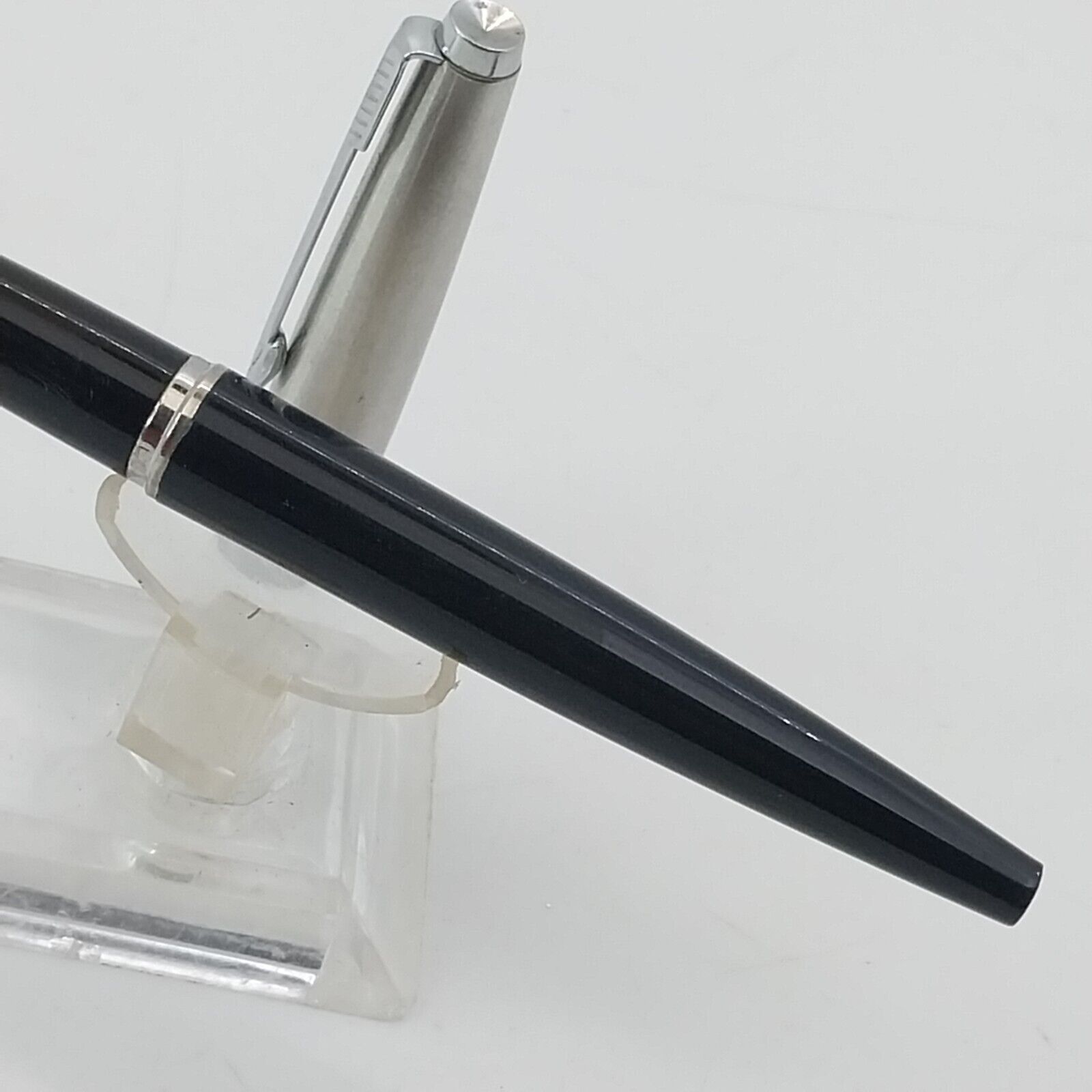 ⁦قلم حبر جاف باركر 45 من فينتاج مينت، الولايات المتحدة الأمريكية، رأس F، لون أسود، رقم 11496⁩ - الصورة ⁦8⁩