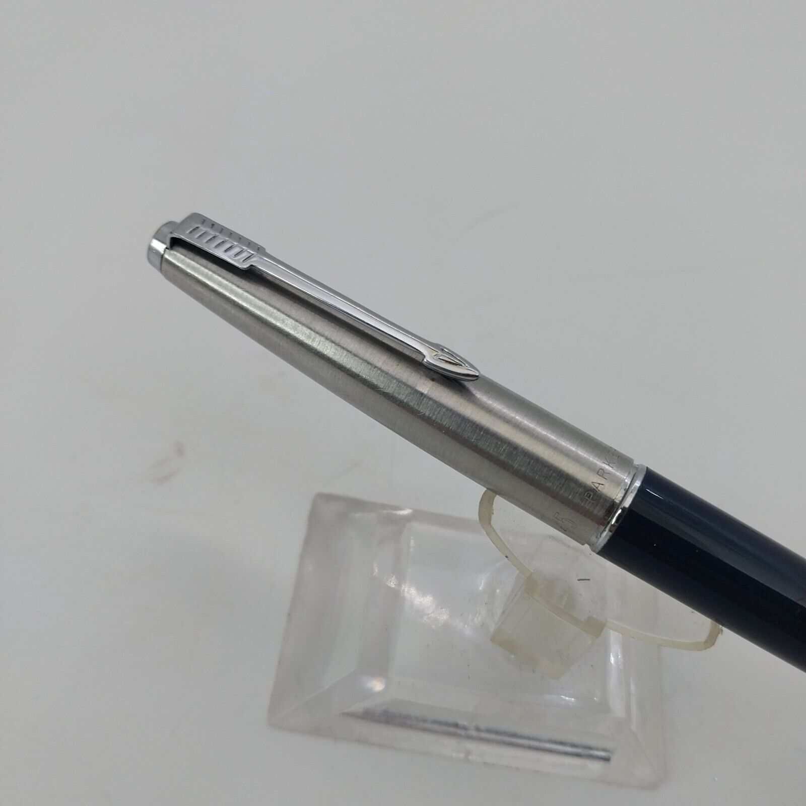 ⁦قلم حبر جاف باركر 45 من فينتاج مينت، الولايات المتحدة الأمريكية، رأس متوسط، لون أزرق داكن، رقم 11492⁩ - الصورة ⁦12⁩