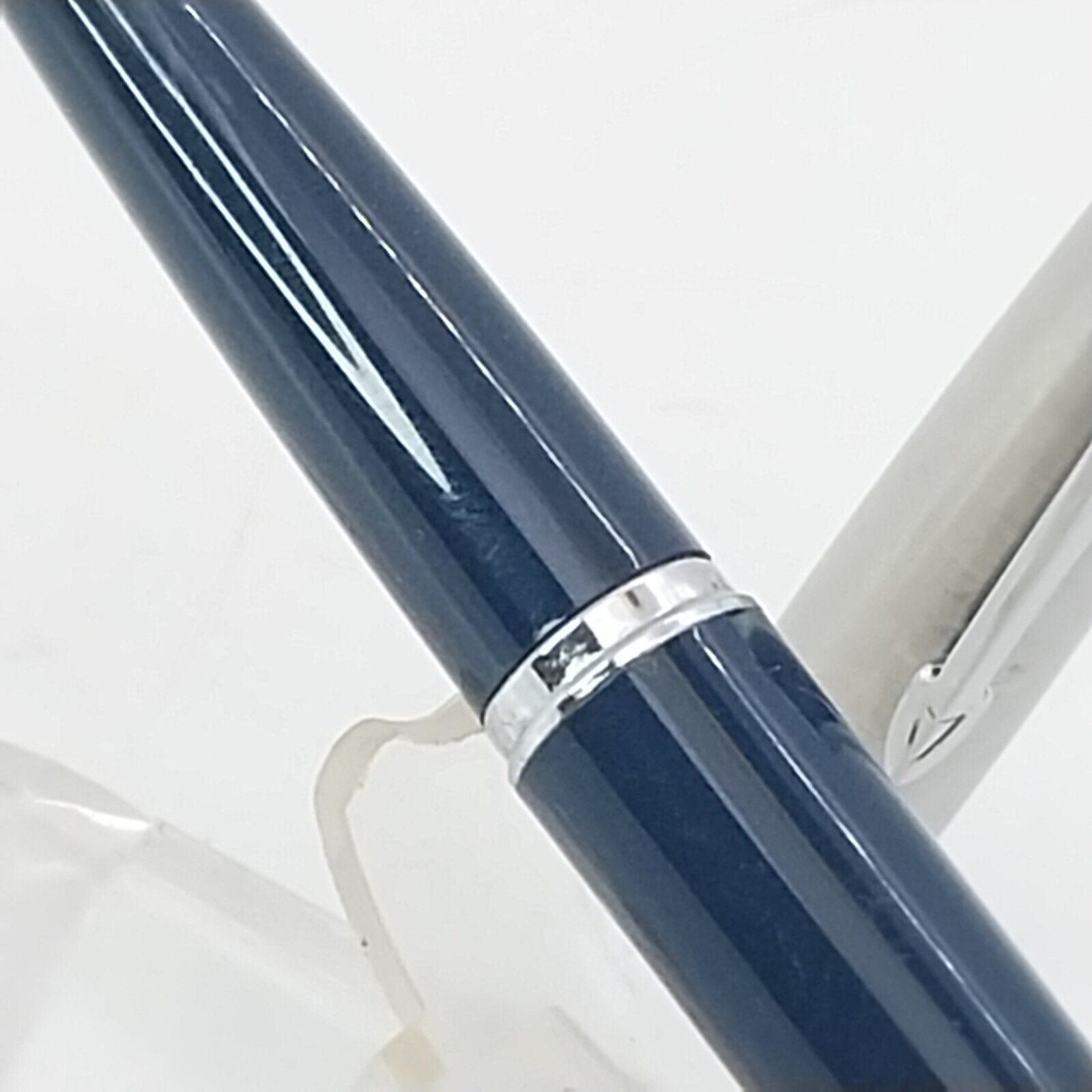 ⁦قلم حبر جاف باركر 45 من فينتاج مينت، الولايات المتحدة الأمريكية، رأس متوسط، لون أزرق داكن، رقم 11492⁩ - الصورة ⁦8⁩