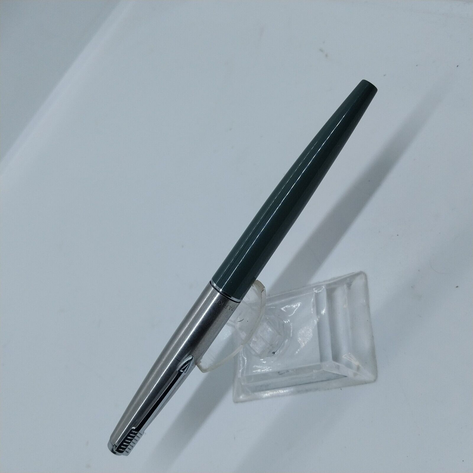 ⁦قلم باركر 45 رمادي من فينتاج مينت، رأس متوسط، الولايات المتحدة الأمريكية، رقم 11184⁩ - الصورة ⁦9⁩