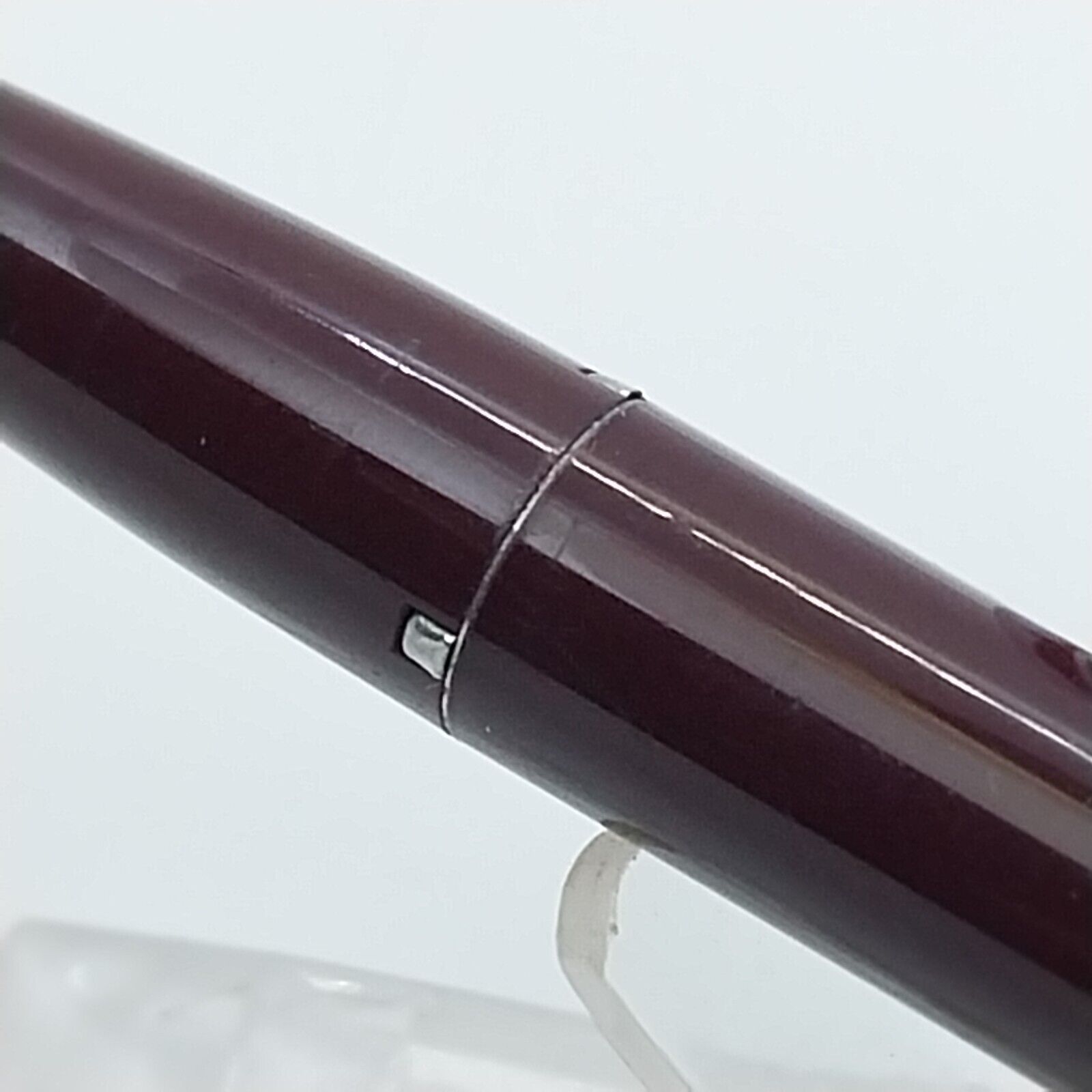 ⁦قلم حبر جاف عتيق من ماركة شيفر إمبريال بلون بورجوندي، رأس F، الولايات المتحدة الأمريكية رقم 11544⁩ - الصورة ⁦7⁩