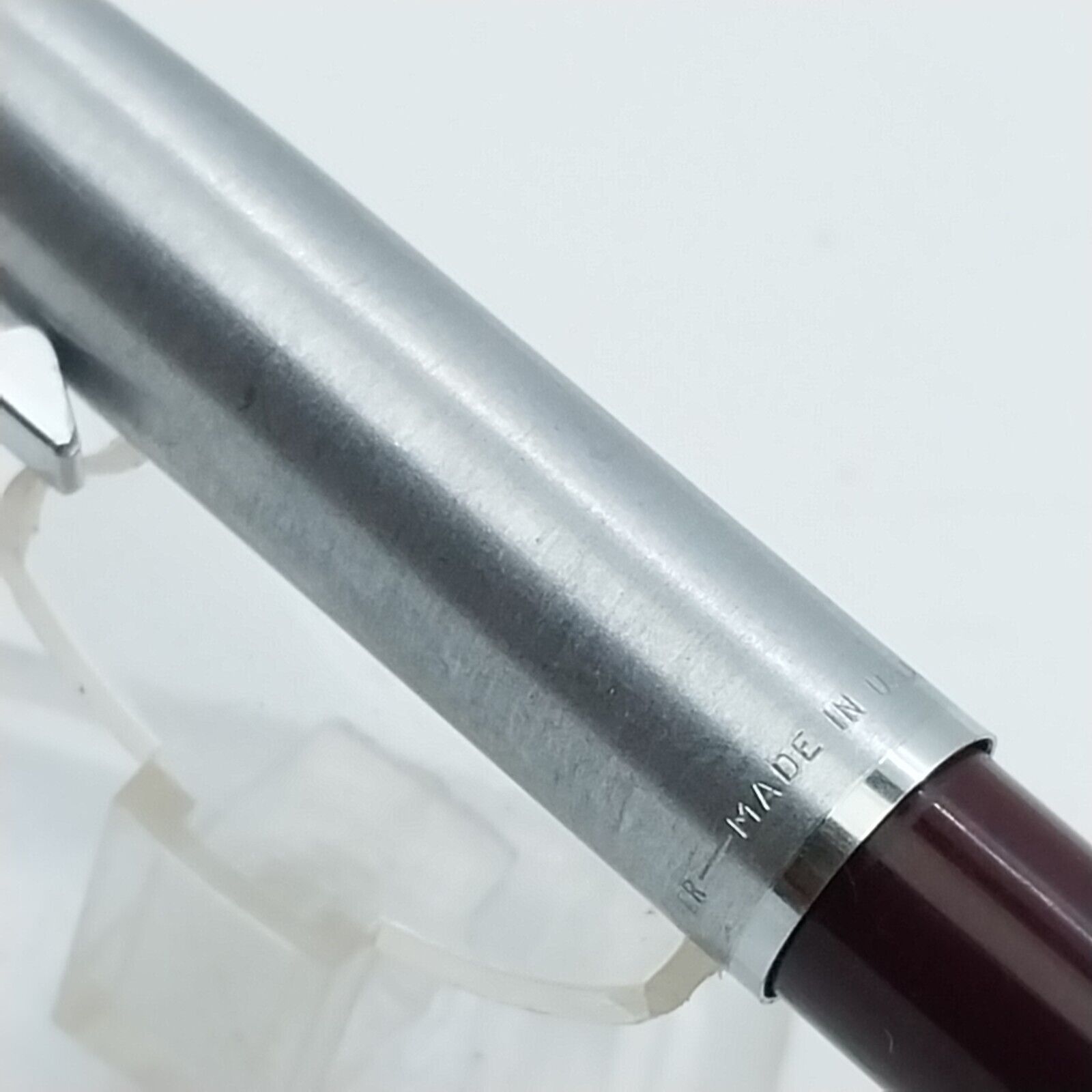 Vintage Mint Sheaffer Imperial Burgundy Color Fountain Pen ,F Nib , USA #11545 - Image 12