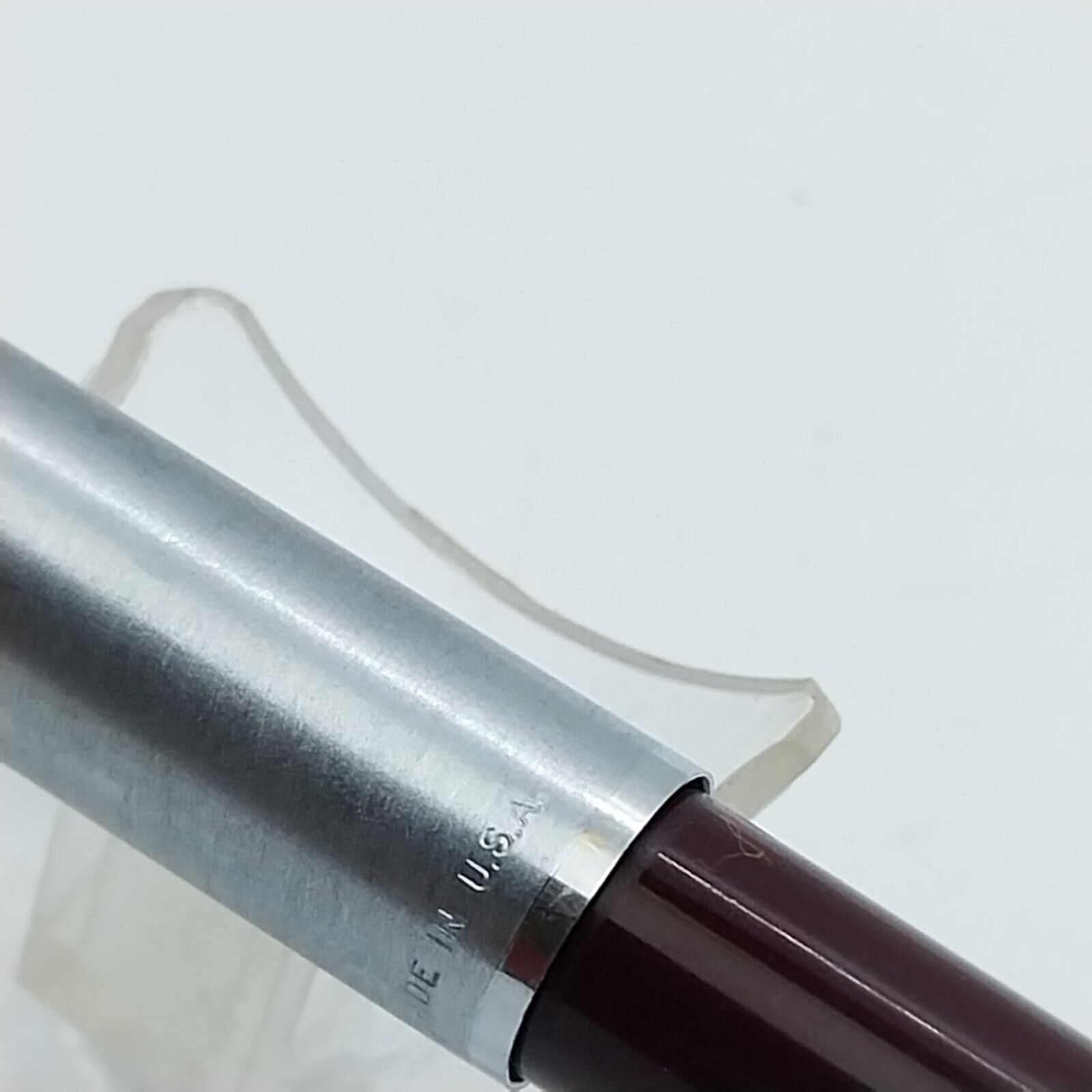 Vintage Mint Sheaffer Imperial Burgundy Color Fountain Pen ,F Nib , USA #11545 - Image 14