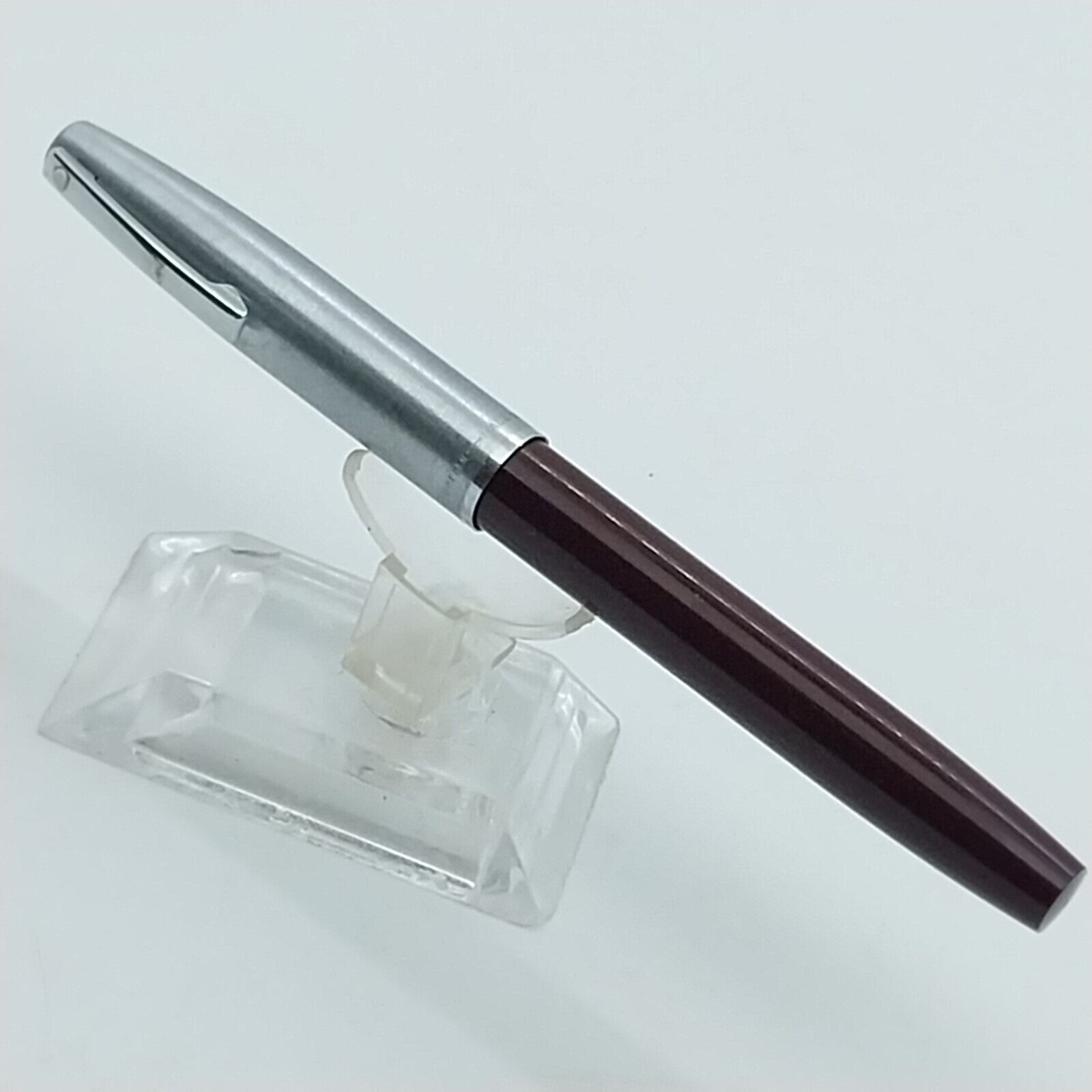 Vintage Mint Sheaffer Imperial Burgundy Color Fountain Pen ,F Nib , USA #11545 - Image 16