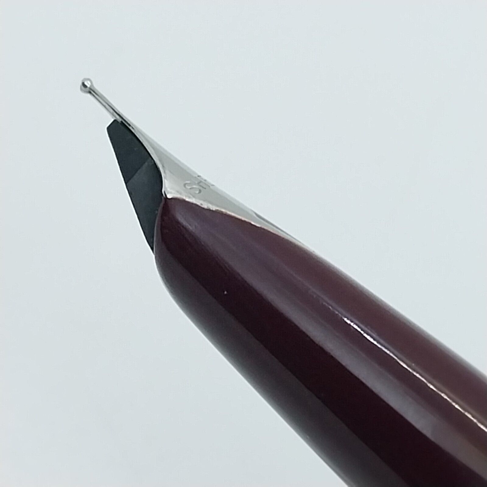 Vintage Mint Sheaffer Imperial Burgundy Color Fountain Pen ,F Nib , USA #11545 - Image 5