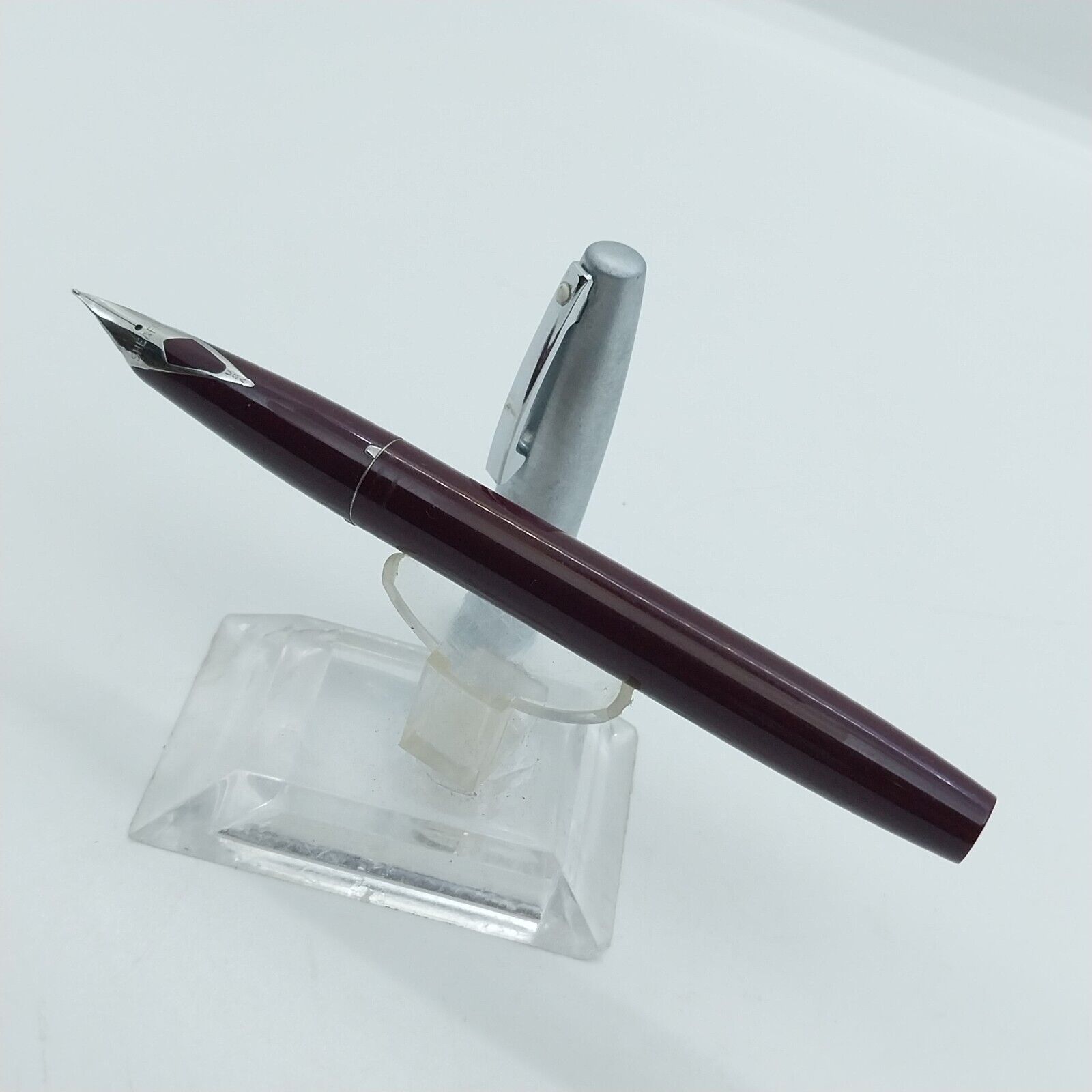 Vintage Mint Sheaffer Imperial Burgundy Color Fountain Pen ,F Nib , USA #11545