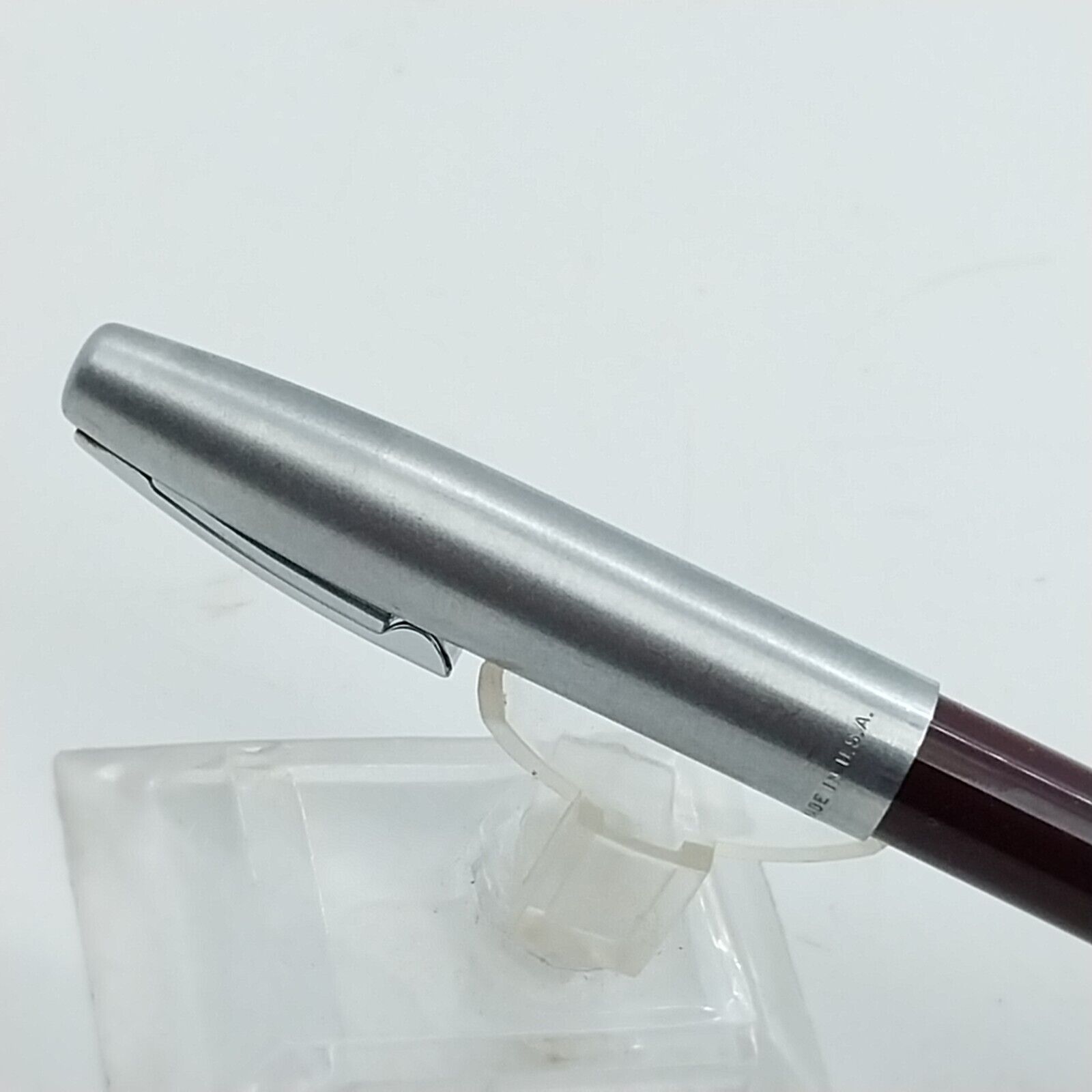 ⁦قلم حبر جاف إمبريال من ماركة شيفر مينت فينتاج، مقاس F، لون عنابي، الولايات المتحدة الأمريكية رقم 11514⁩ - الصورة ⁦12⁩