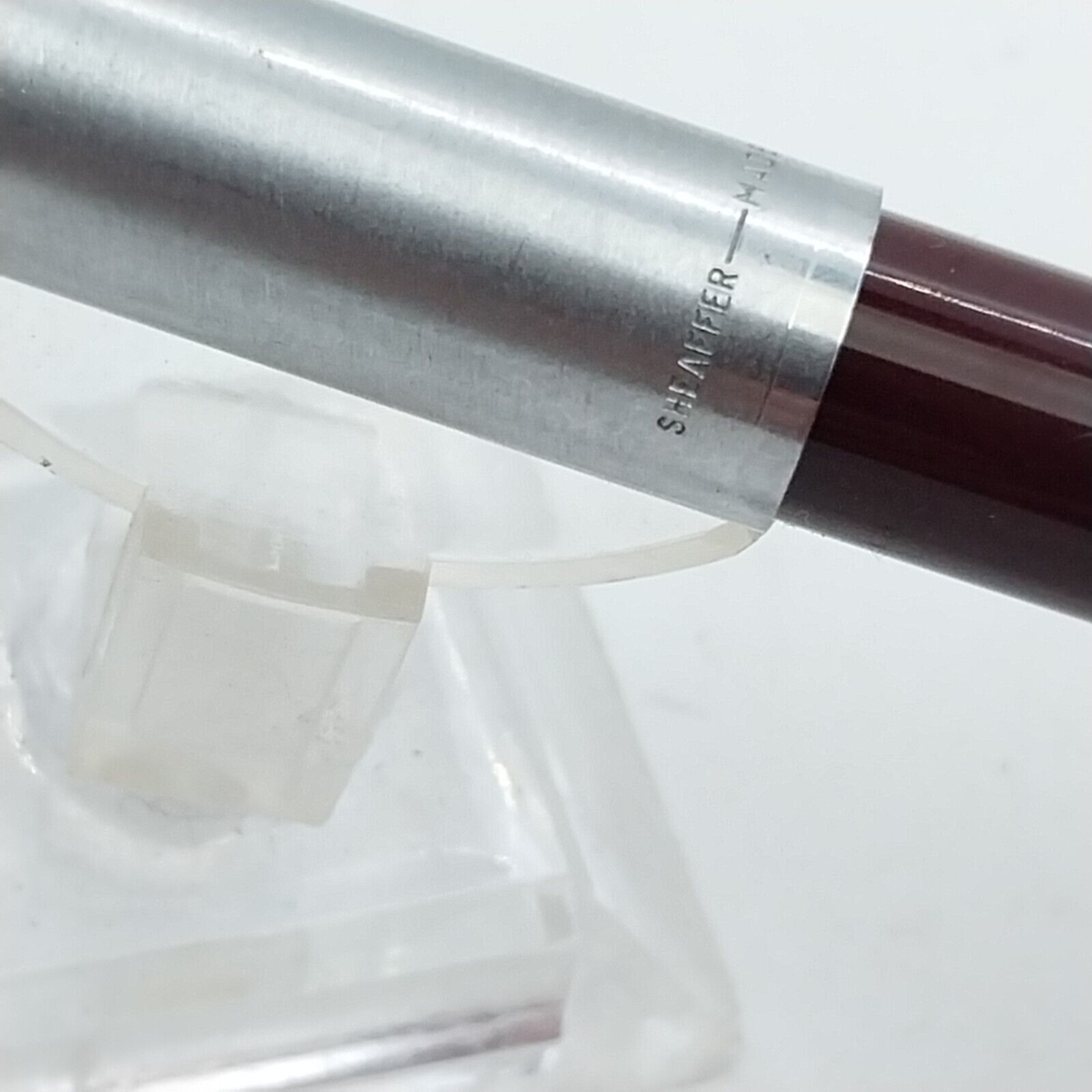 ⁦قلم حبر جاف إمبريال من ماركة شيفر مينت فينتاج، مقاس F، لون عنابي، الولايات المتحدة الأمريكية رقم 11514⁩ - الصورة ⁦14⁩