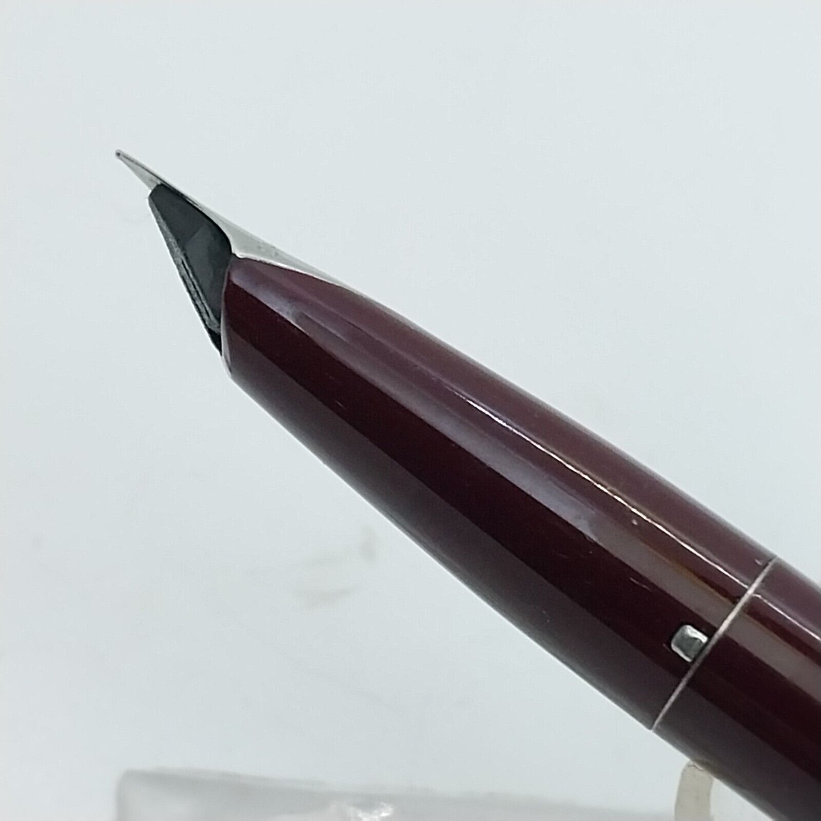 ⁦قلم حبر جاف إمبريال من ماركة شيفر مينت فينتاج، مقاس F، لون عنابي، الولايات المتحدة الأمريكية رقم 11514⁩ - الصورة ⁦5⁩