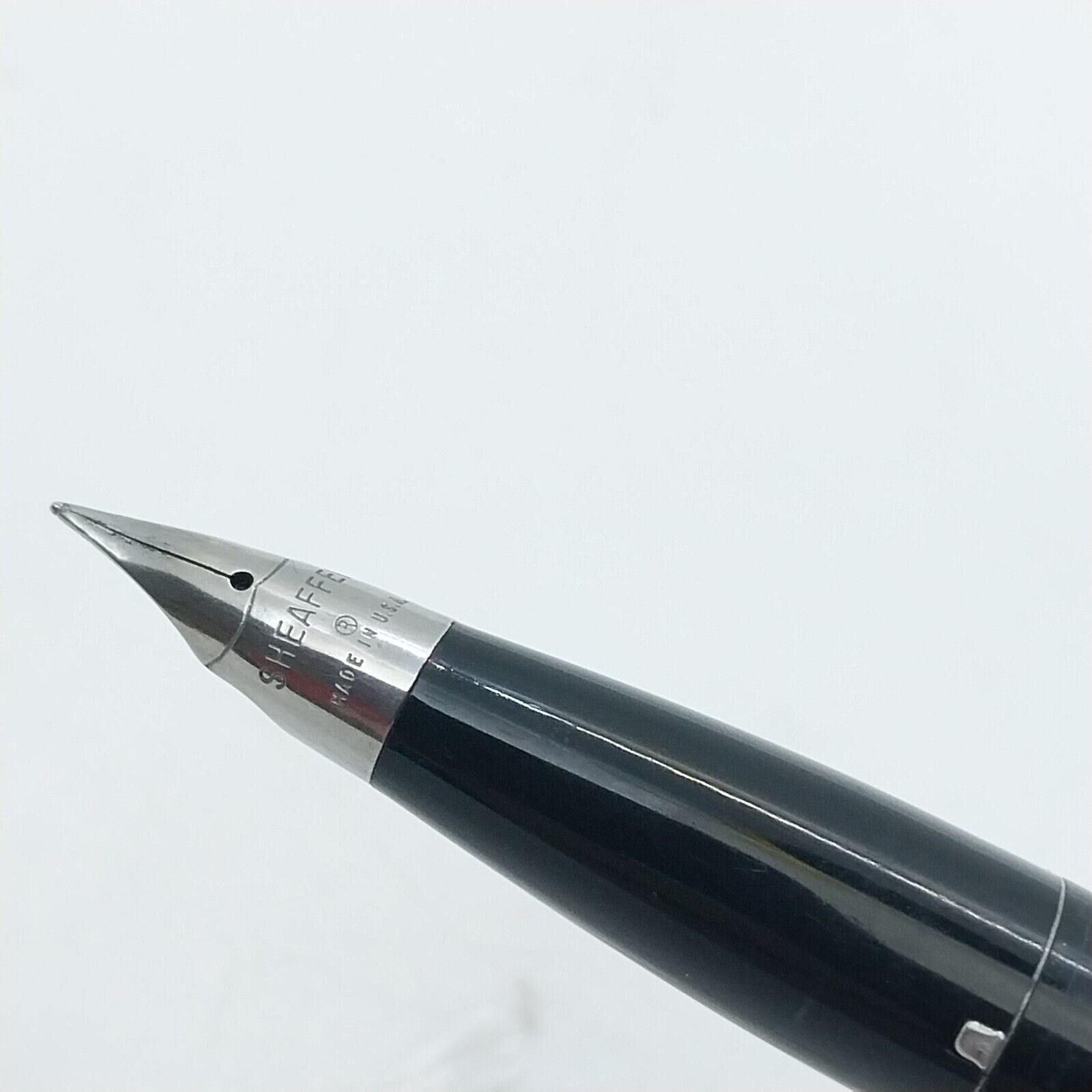 Vintage Mint Sheaffer Imperial Touch Down Fountain Pen, F ,Black color,USA#11523 - Image 14