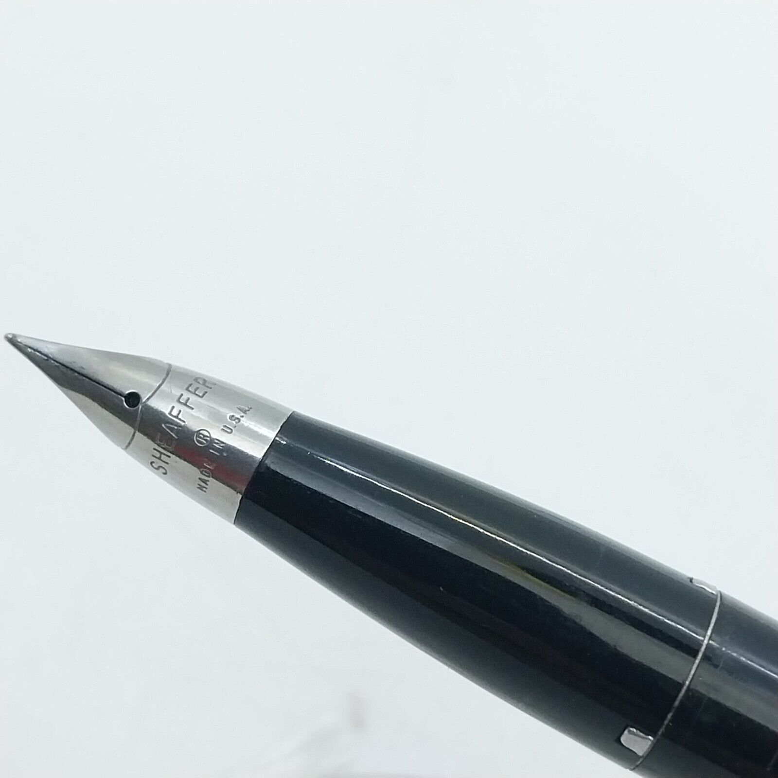 Vintage Mint Sheaffer Imperial Touch Down Fountain Pen, F ,Black color,USA#11523 - Image 15