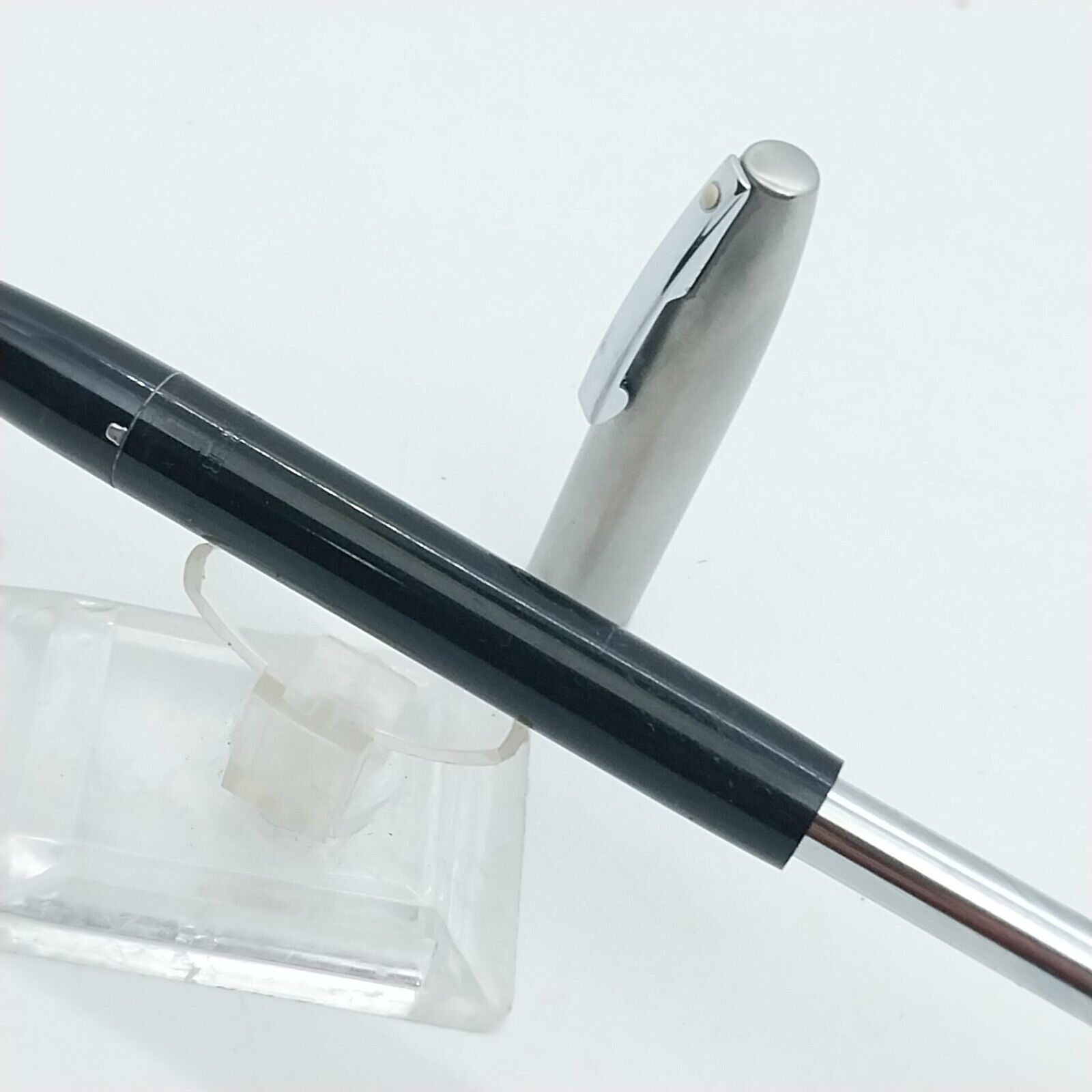 Vintage Mint Sheaffer Imperial Touch Down Fountain Pen, F ,Black color,USA#11523 - Image 8