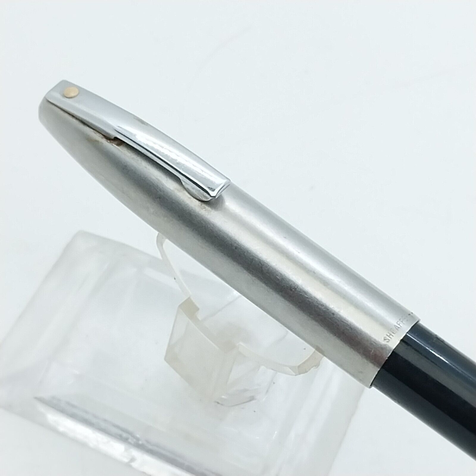 ⁦قلم حبر جاف إمبريال تاتش داون من شركة شيفر مينت فينتاج، لون أسود، الولايات المتحدة الأمريكية رقم 11525⁩ - الصورة ⁦12⁩