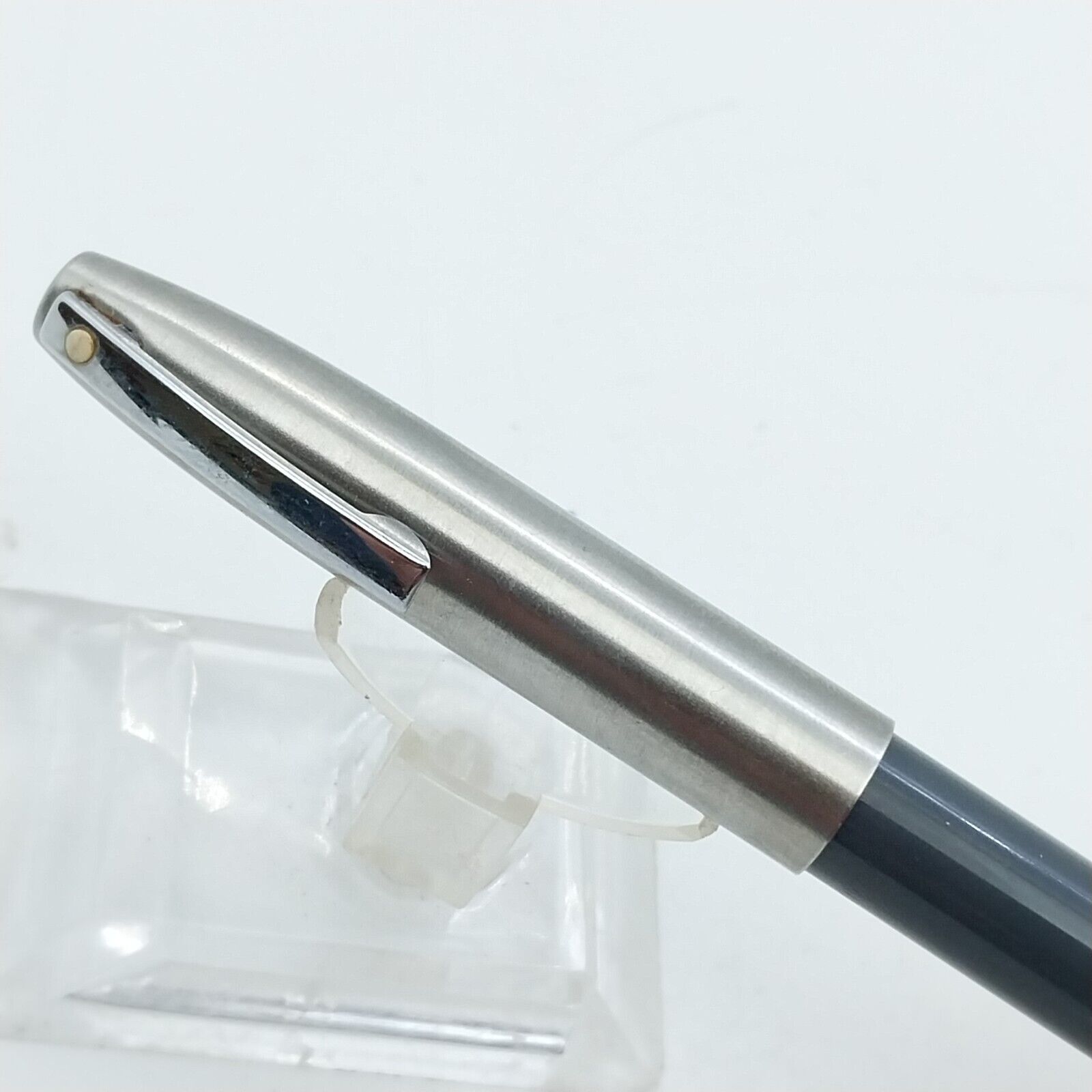 ⁦قلم حبر جاف إمبريال تاتش داون من شيفر مينت فينتاج، لون رمادي، الولايات المتحدة الأمريكية رقم 11520⁩ - الصورة ⁦13⁩