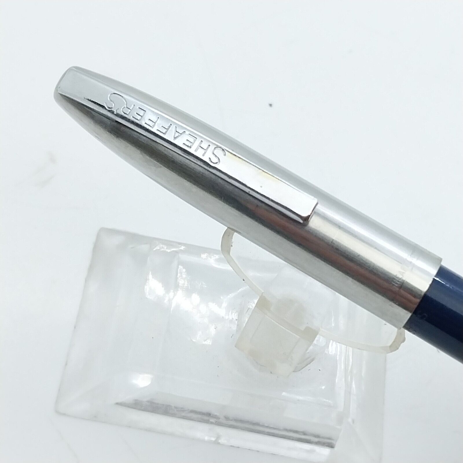 ⁦قلم حبر جاف إمبريال تاتش داون من شيفر مينت فينتاج، لون أزرق داكن، الولايات المتحدة الأمريكية رقم 11517⁩ - الصورة ⁦11⁩